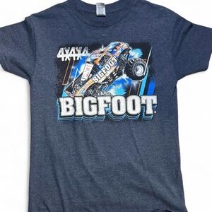 Bigfoot Adult Small Graphic T-Shirt - Blue